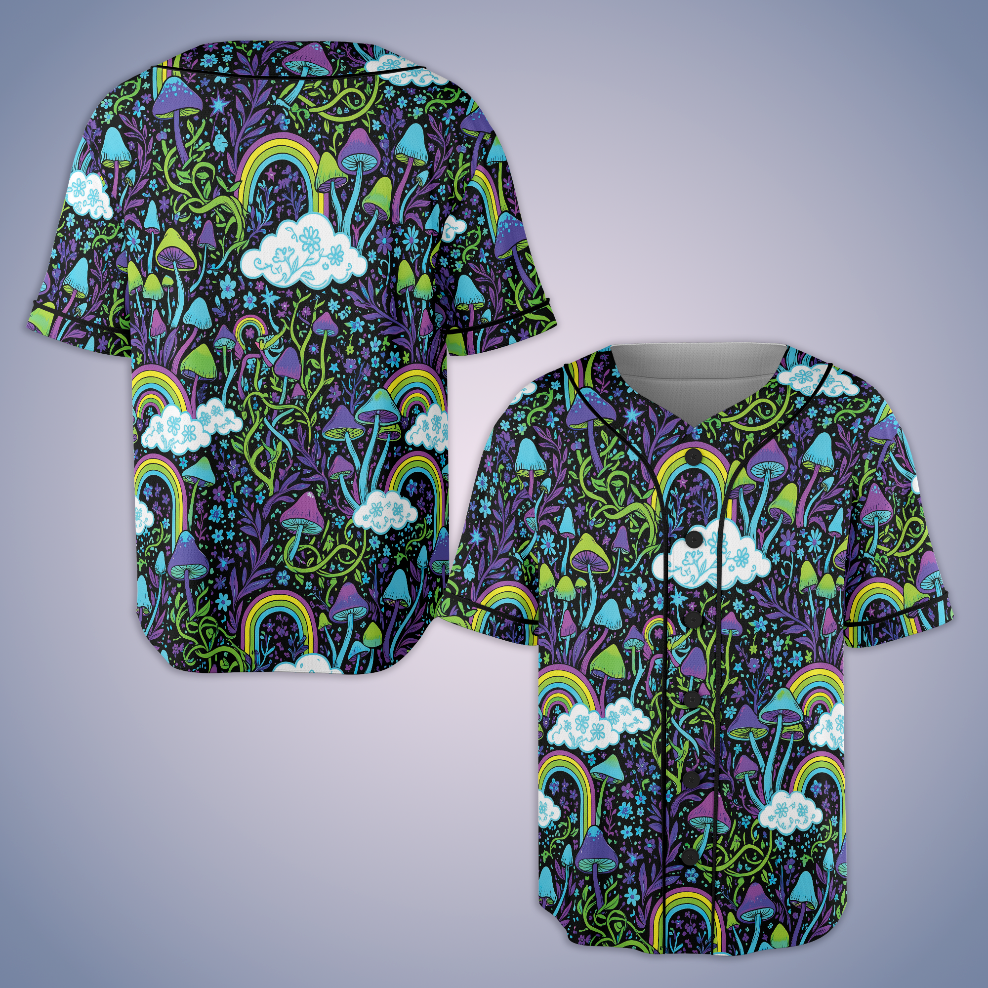 Mushroom Baseball Jersey