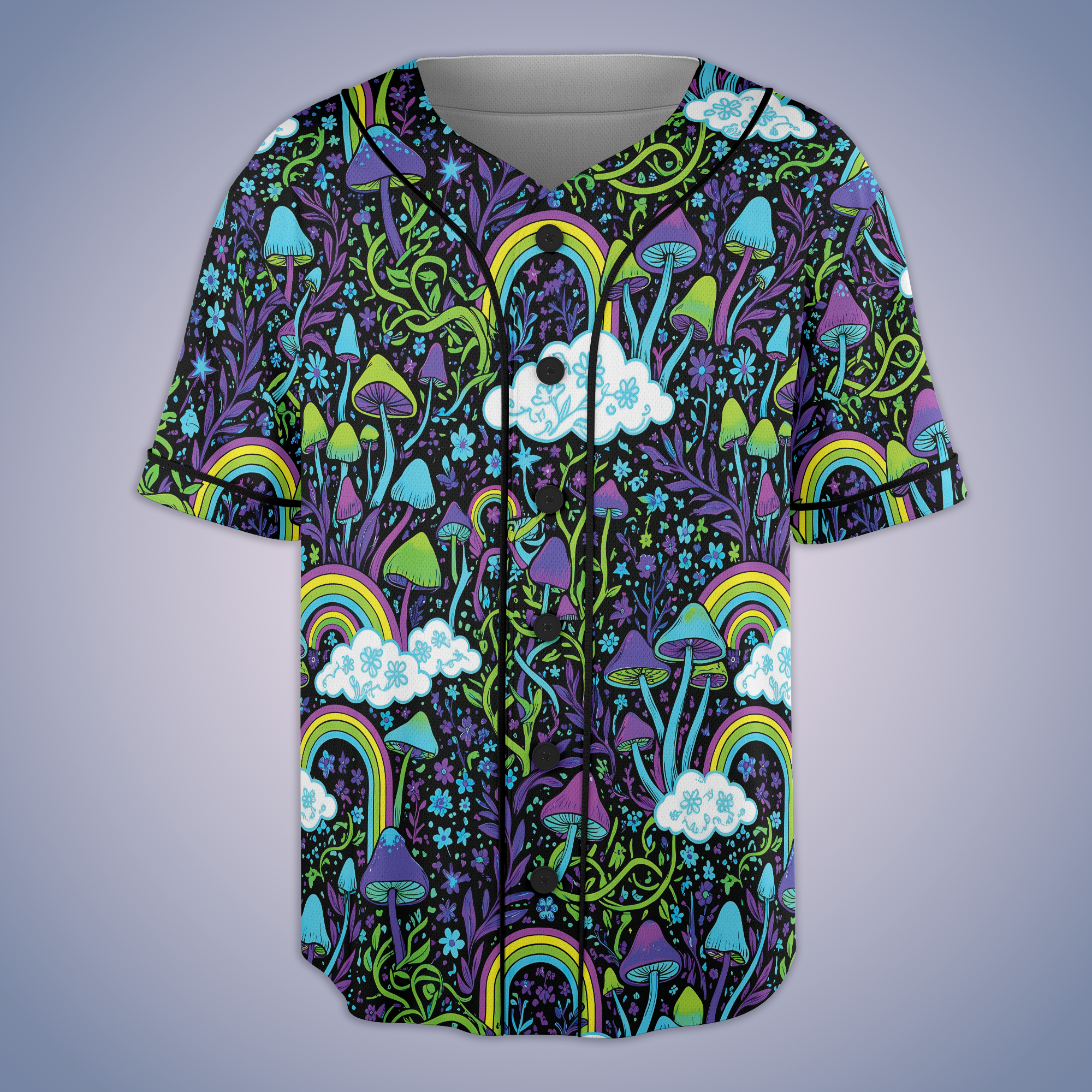 Mushroom Baseball Jersey